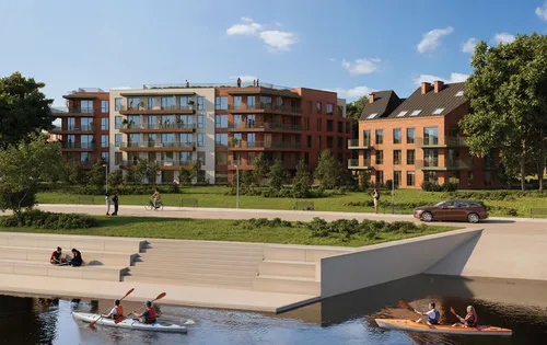 GEDANIA Riverside Living - apartamenty inwestycyjne