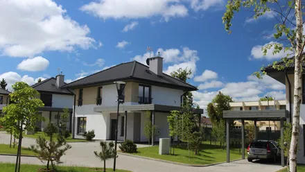 Rezydencja Ustronie Morskie domy szeregowe z ogrodem