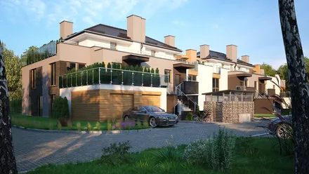 Apartamenty Cyraneczki - osiedle domów