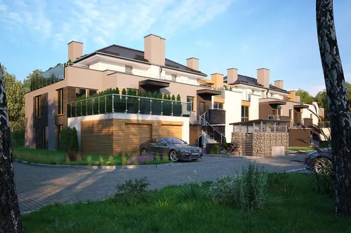 Apartamenty Cyraneczki - osiedle domów