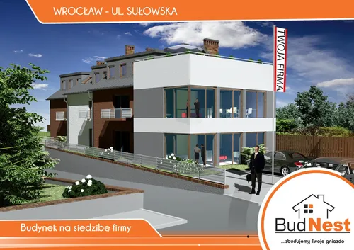 Budynek na siedzibę firmy/lokale handlowe