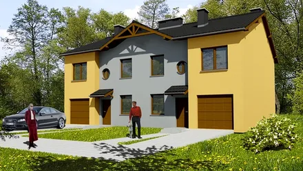 Osiedle domów jednorodzinnych