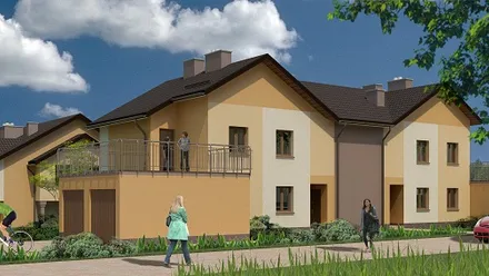 Osiedle w zabudowie bliźniaczej i jednorodzinnej