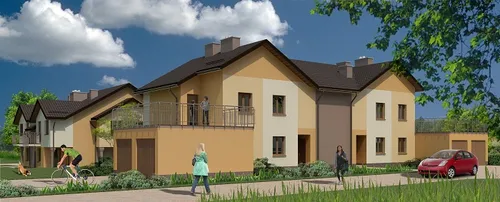 Osiedle w zabudowie bliźniaczej i jednorodzinnej