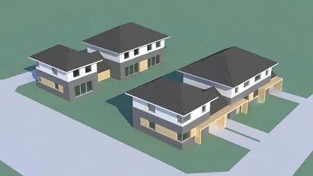 Zespół budynków jednorodzinnych