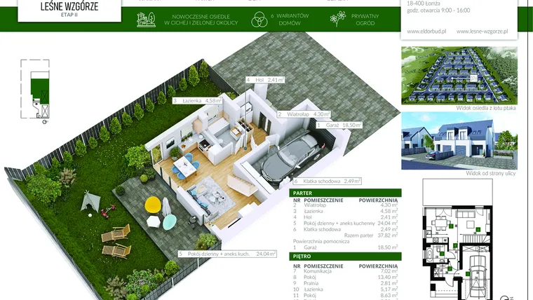 Rzut - Dom na sprzedaż 4 pokoje o powierzchni 104,31 m² - numer III.D76 w Leśne Wzgórze