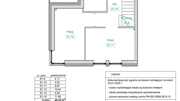 Rzut - Dom na sprzedaż 6 pokoi o powierzchni 147,09 m² - numer C1 w Dom na zielonym uroczysku