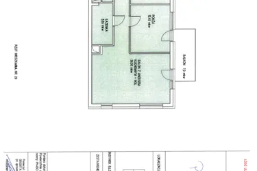 Rzut - Mieszkanie na sprzedaż 3 pokoje o powierzchni 69,26 m² - numer B.29 w Wólczańska 248 - etap II