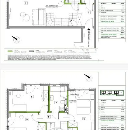 Rzut - Dom na sprzedaż 4 pokoje o powierzchni 98,95 m² - numer 2A.2 w Wawer Park II