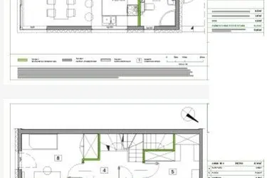 Rzut - Dom na sprzedaż 4 pokoje o powierzchni 92,34 m² - numer 3D.1 w Wawer Park II