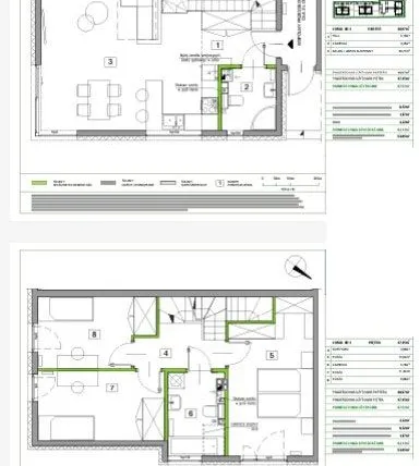 Rzut - Dom na sprzedaż 4 pokoje o powierzchni 92,27 m² - numer 3B.1 w Wawer Park II
