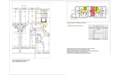 Rzut - Mieszkanie na sprzedaż 4 pokoje o powierzchni 79,94 m² - numer B01 w Lwowska 14