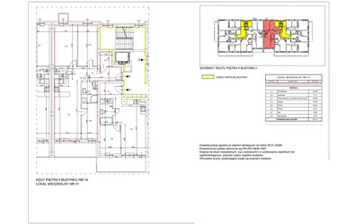 Rzut - Mieszkanie na sprzedaż 4 pokoje o powierzchni 82,12 m² - numer B11 w Lwowska 14
