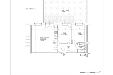 Rzut - Mieszkanie na sprzedaż 3 pokoje o powierzchni 61,46 m² - numer 1 w Północna 26