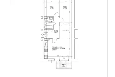 Rzut - Mieszkanie na sprzedaż 3 pokoje o powierzchni 60,58 m² - numer 16 w Północna 26