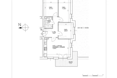Rzut - Mieszkanie na sprzedaż 4 pokoje o powierzchni 62,32 m² - numer 21 w Północna 26