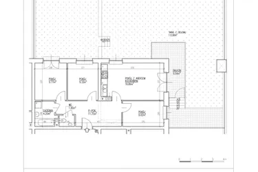 Rzut - Mieszkanie na sprzedaż 4 pokoje o powierzchni 63,96 m² - numer 32 w Północna 26