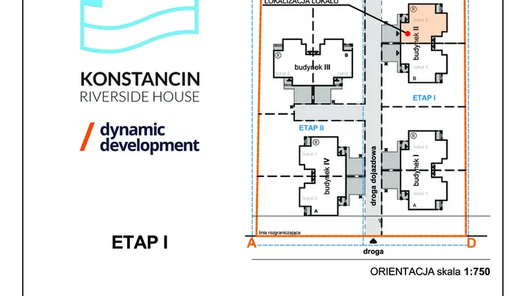 Rzut - Dom na sprzedaż 5 pokoi o powierzchni 173,2 m² - numer 2.2 w Konstancin Riverside House