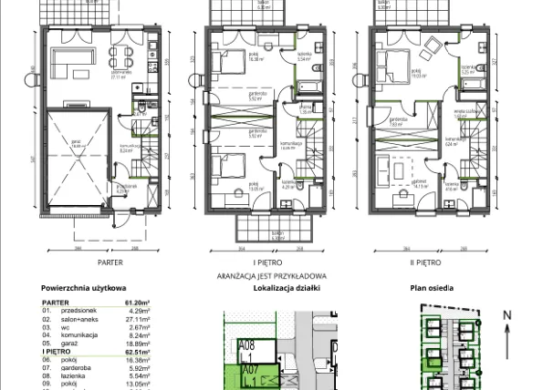 Rzut - Mieszkanie na sprzedaż 5 pokoi o powierzchni 181,33 m² - numer A07.L1 w Rokokowa Vita