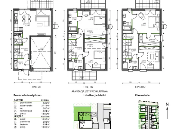 Rzut - Mieszkanie na sprzedaż 5 pokoi o powierzchni 181,26 m² - numer A08.L1 w Rokokowa Vita