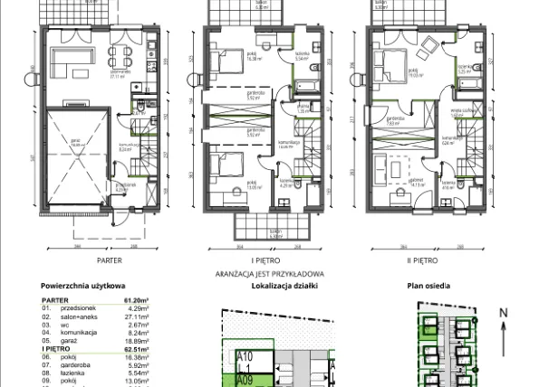 Rzut - Mieszkanie na sprzedaż 5 pokoi o powierzchni 181,33 m² - numer A09.L1 w Rokokowa Vita