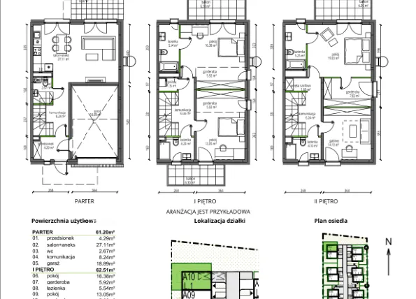 Rzut - Mieszkanie na sprzedaż 5 pokoi o powierzchni 181,46 m² - numer A10.L1 w Rokokowa Vita