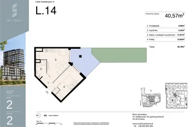 Sky Trust etap II - apartamenty inwestycyjne 23% VAT PRS