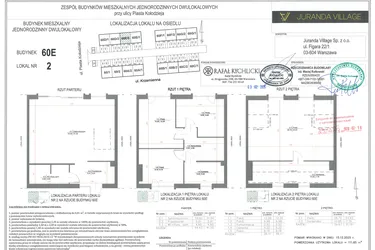 Rzut - Mieszkanie na sprzedaż 5 pokoi o powierzchni 111,85 m² - numer M2 w Juranda Village etap II