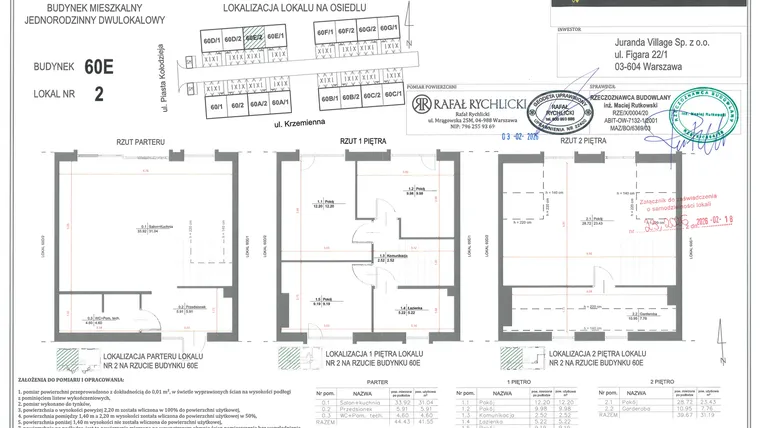 Rzut - Mieszkanie na sprzedaż 5 pokoi o powierzchni 111,85 m² - numer M2 w Juranda Village etap II