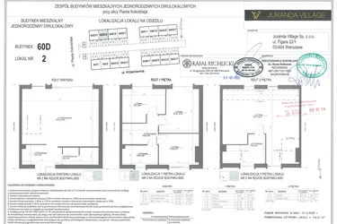 Rzut - Mieszkanie na sprzedaż 5 pokoi o powierzchni 112,21 m² - numer N1 w Juranda Village etap II