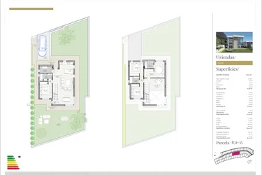 Rzut - Dom na sprzedaż 4 pokoje o powierzchni 163,3 m² - numer 31 w Domy w Polop - 51667921