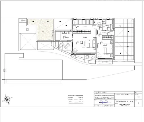Rzut - Dom na sprzedaż 4 pokoje o powierzchni 621 m² - numer VGH40085 w Willa w Benissa - 42617545
