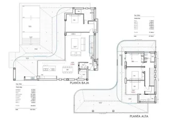 Rzut - Dom na sprzedaż 4 pokoje o powierzchni 310 m² - numer 509 w Willa w Teulada - 86834398
