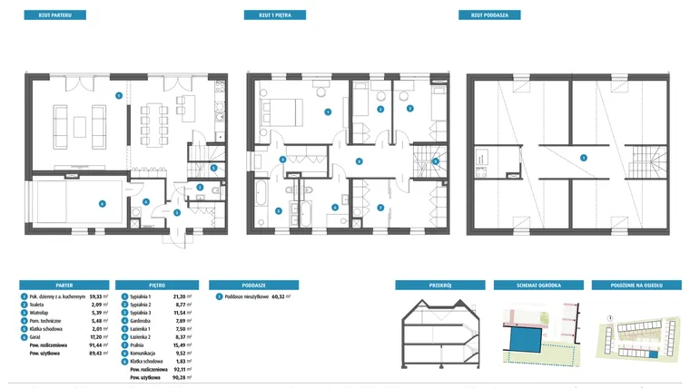Rzut - Dom na sprzedaż 3 pokoje o powierzchni 162,51 m² - numer 10a w Leszczyńskiego 25