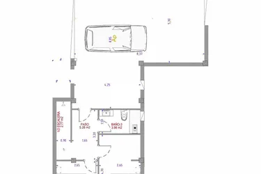 Rzut - Dom na sprzedaż 4 pokoje o powierzchni 224,74 m² - numer 19 w Willa w Polop - 83669595