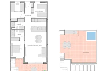 Rzut - Mieszkanie na sprzedaż 3 pokoje o powierzchni 91 m² - numer 2-4-2 w Apartamenty w Guardamar del Segura - 28271051