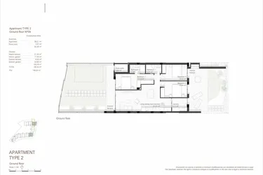 Rzut - Dom na sprzedaż 3 pokoje o powierzchni 103,76 m² - numer 9 w Domy w San Javier - 34403440