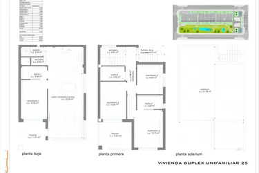 Rzut - Dom na sprzedaż 4 pokoje o powierzchni 121,03 m² - numer 23 w Domy w Pilar de la Horadada - 31664834