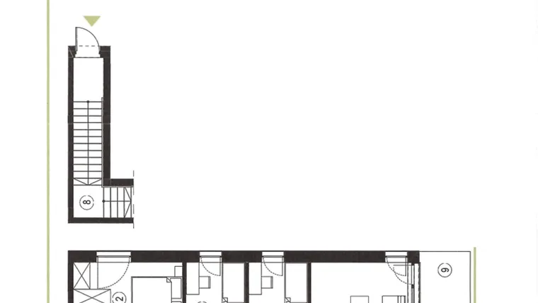 Rzut - Mieszkanie na sprzedaż 4 pokoje o powierzchni 79,45 m² - numer 27_2 w Apartamenty Sielanka