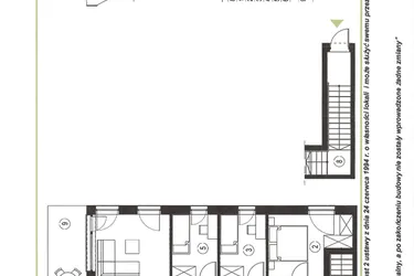 Rzut - Mieszkanie na sprzedaż 4 pokoje o powierzchni 79,1 m² - numer 9_2 w Apartamenty Sielanka