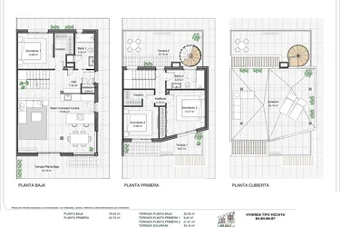 Rzut - Dom na sprzedaż 3 pokoje o powierzchni 121,38 m² - numer 6 w Bliźniak w Polopie - 22913965