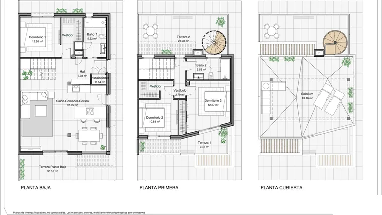 Rzut - Dom na sprzedaż 3 pokoje o powierzchni 121,38 m² - numer 6 w Bliźniak w Polopie - 22913965