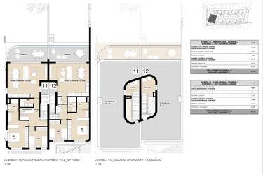 Rzut - Dom na sprzedaż 2 pokoje o powierzchni 151,01 m² - numer 12 w Domy w Torrevieja - 50973696