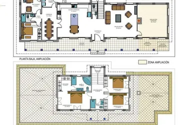 Rzut - Dom na sprzedaż 6 pokoi o powierzchni 270 m² - numer 270 w Domy w Prado - 64110208
