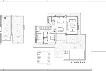 Rzut - Dom na sprzedaż 3 pokoje o powierzchni 235 m² - numer 1 w Willa w Denii - 26144652