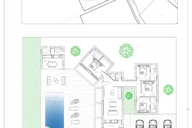 Rzut - Dom na sprzedaż 4 pokoje o powierzchni 199,12 m² - numer 6 w Dom w Castillo de Montemar - 32458143