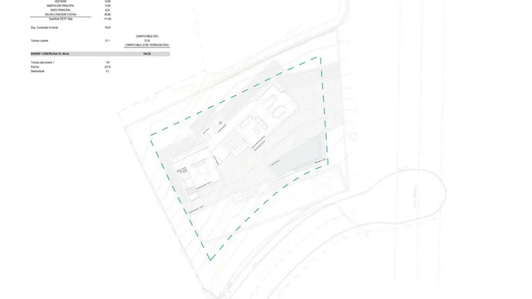 Rzut - Dom na sprzedaż 4 pokoje o powierzchni 547 m² - numer Villa de Lujo w Willa w Altea - 92563982