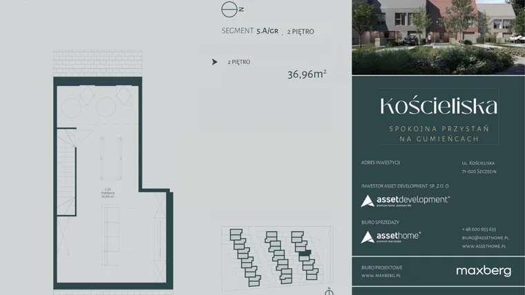 Rzut - Dom na sprzedaż 4 pokoje o powierzchni 135,15 m² - numer 5.A w Kościeliska