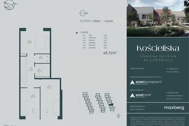 Rzut - Dom na sprzedaż 4 pokoje o powierzchni 135,15 m² - numer 7.A w Kościeliska