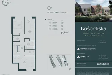 Rzut - Dom na sprzedaż 4 pokoje o powierzchni 142,95 m² - numer 6.B w Kościeliska